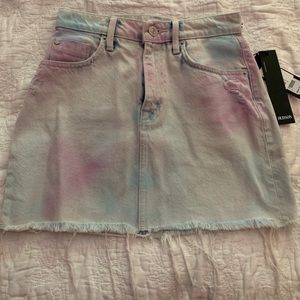 Never worn Hudson tie dye skirt